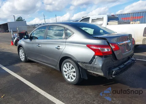 2019 Nissan Sentra S из США, поврежденный, VIN 3N1AB7AP4KY222782